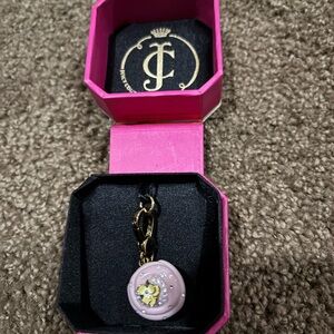 Juicy Couture Pink and Gold Charm